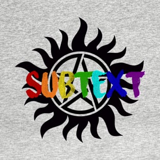 SUBTEXT Supernatural SPN T-Shirt